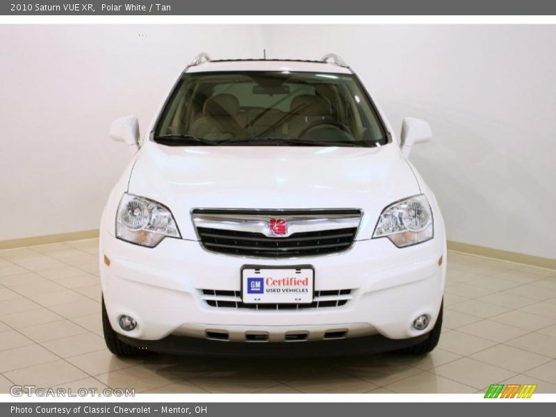 Polar White / Tan 2010 Saturn VUE XR