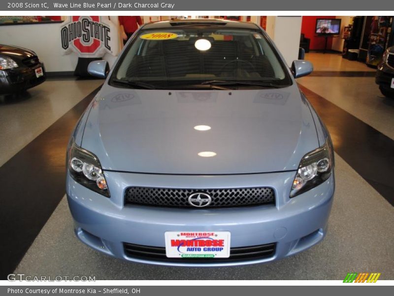 Wave Line Blue Pearl / Dark Charcoal Gray 2008 Scion tC