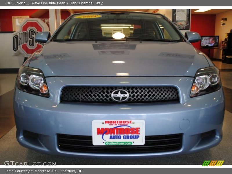 Wave Line Blue Pearl / Dark Charcoal Gray 2008 Scion tC