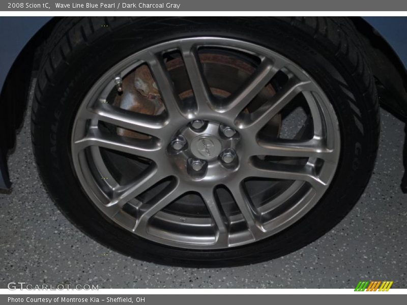 Wave Line Blue Pearl / Dark Charcoal Gray 2008 Scion tC