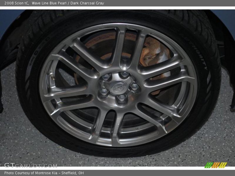 Wave Line Blue Pearl / Dark Charcoal Gray 2008 Scion tC