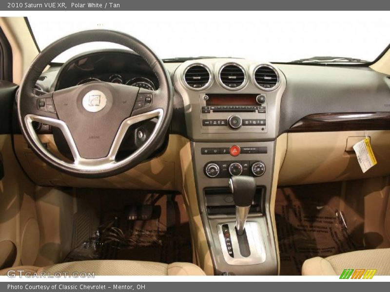 Dashboard of 2010 VUE XR