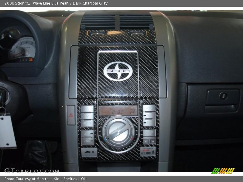 Wave Line Blue Pearl / Dark Charcoal Gray 2008 Scion tC