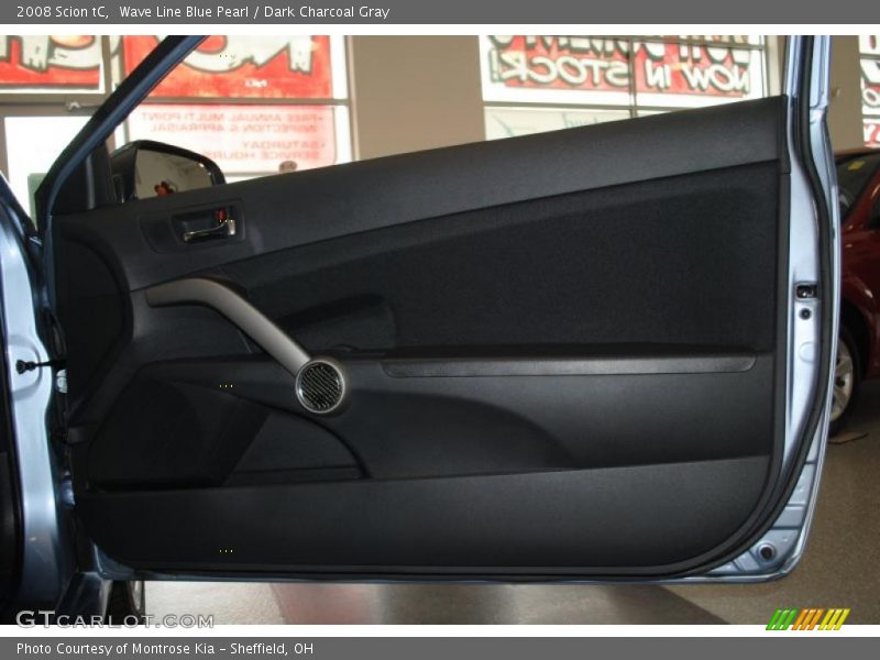 Wave Line Blue Pearl / Dark Charcoal Gray 2008 Scion tC