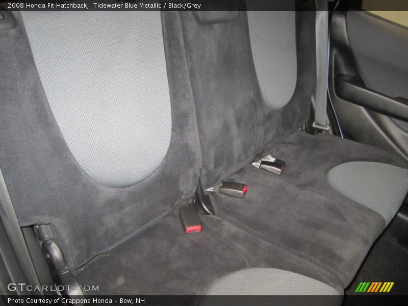 Tidewater Blue Metallic / Black/Grey 2008 Honda Fit Hatchback
