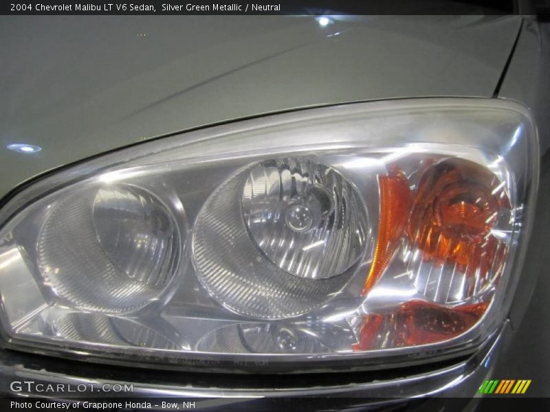 Silver Green Metallic / Neutral 2004 Chevrolet Malibu LT V6 Sedan
