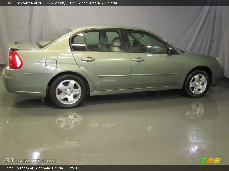 Silver Green Metallic / Neutral 2004 Chevrolet Malibu LT V6 Sedan