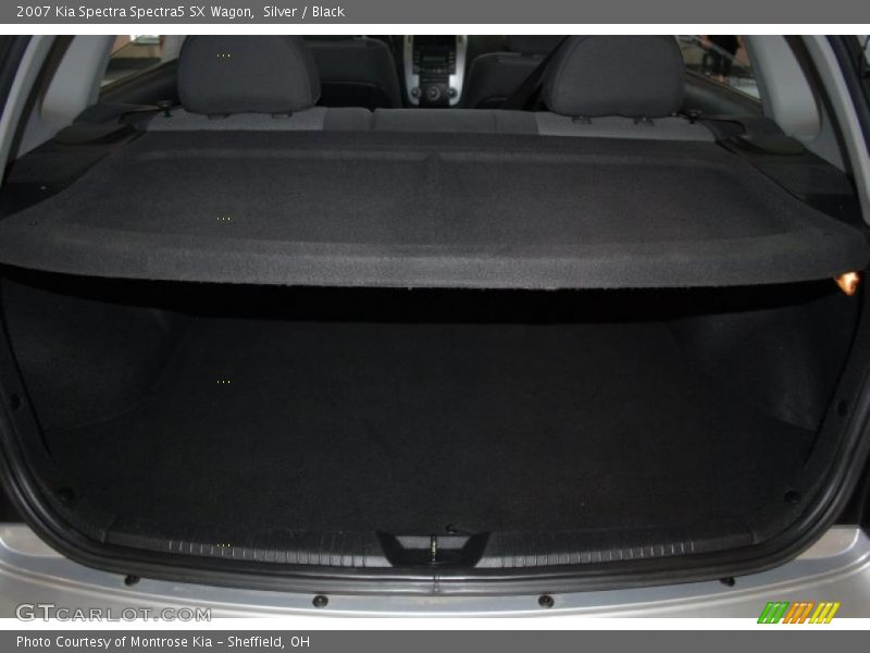Silver / Black 2007 Kia Spectra Spectra5 SX Wagon