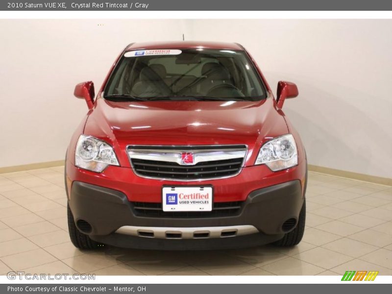 Crystal Red Tintcoat / Gray 2010 Saturn VUE XE