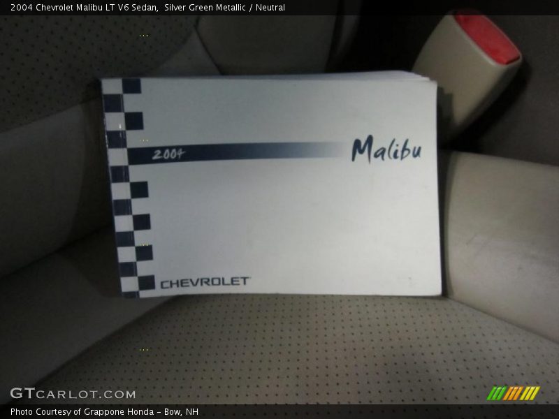 Silver Green Metallic / Neutral 2004 Chevrolet Malibu LT V6 Sedan