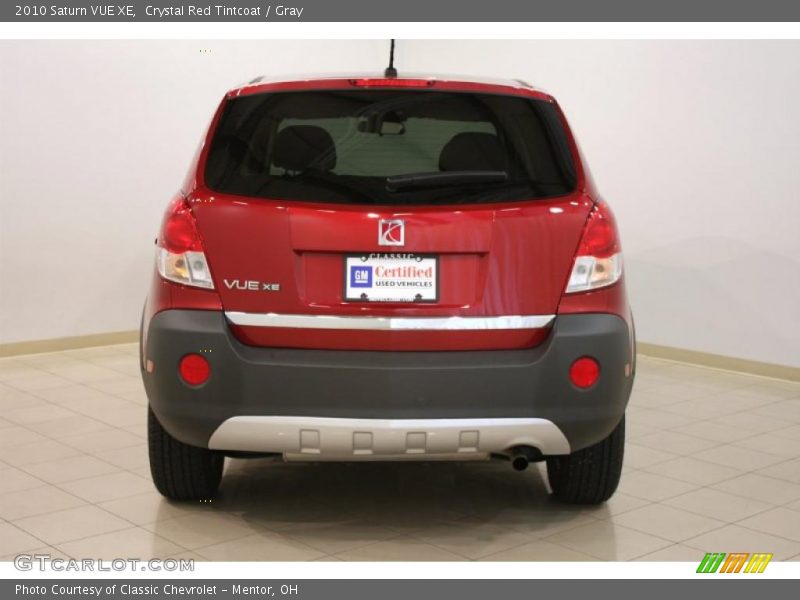 Crystal Red Tintcoat / Gray 2010 Saturn VUE XE