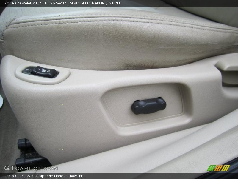 Silver Green Metallic / Neutral 2004 Chevrolet Malibu LT V6 Sedan
