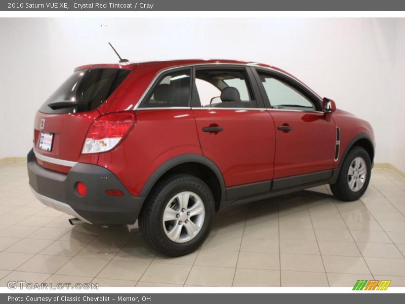 Crystal Red Tintcoat / Gray 2010 Saturn VUE XE