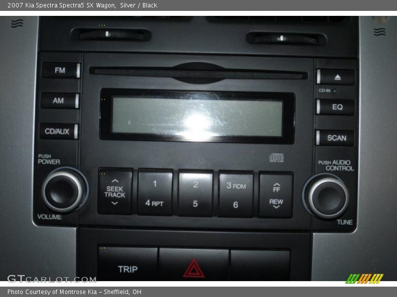 Silver / Black 2007 Kia Spectra Spectra5 SX Wagon