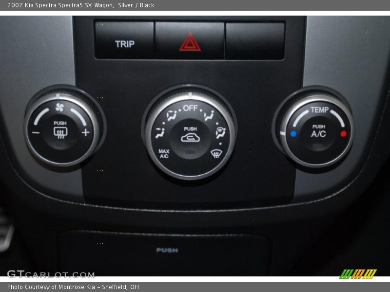 Silver / Black 2007 Kia Spectra Spectra5 SX Wagon