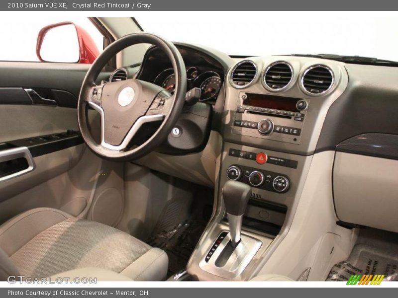  2010 VUE XE Gray Interior