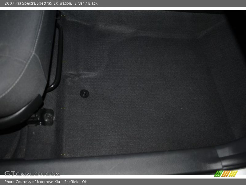 Silver / Black 2007 Kia Spectra Spectra5 SX Wagon