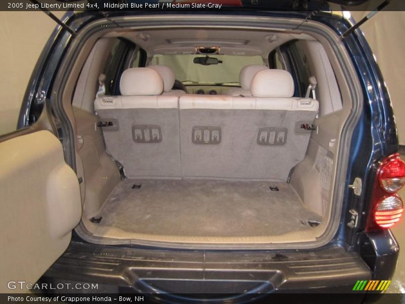Midnight Blue Pearl / Medium Slate Gray 2005 Jeep Liberty Limited 4x4