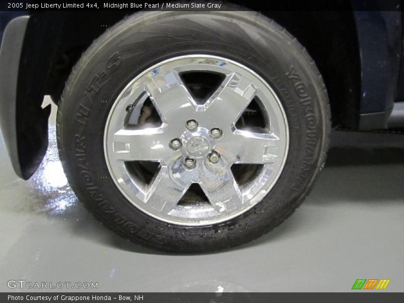 Midnight Blue Pearl / Medium Slate Gray 2005 Jeep Liberty Limited 4x4