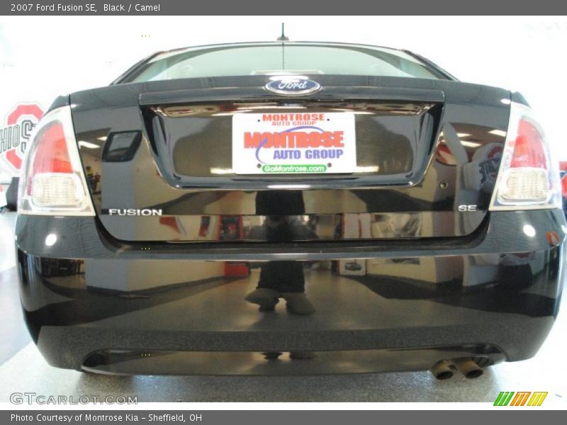Black / Camel 2007 Ford Fusion SE