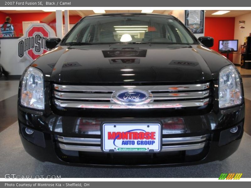 Black / Camel 2007 Ford Fusion SE