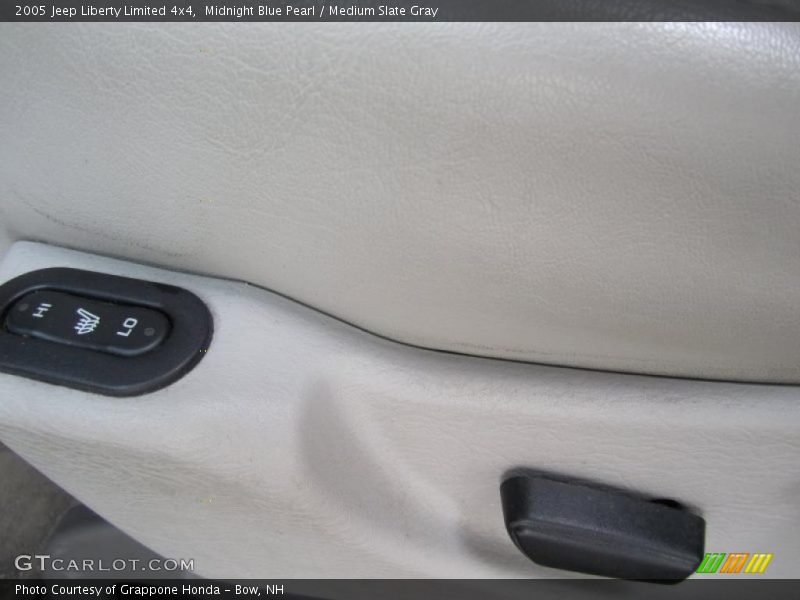 Midnight Blue Pearl / Medium Slate Gray 2005 Jeep Liberty Limited 4x4