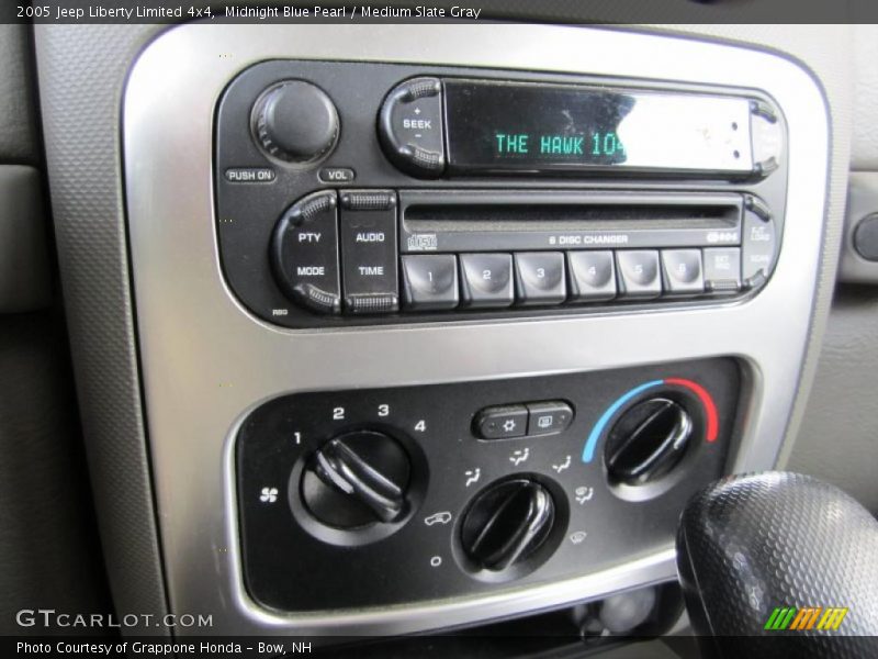 Midnight Blue Pearl / Medium Slate Gray 2005 Jeep Liberty Limited 4x4