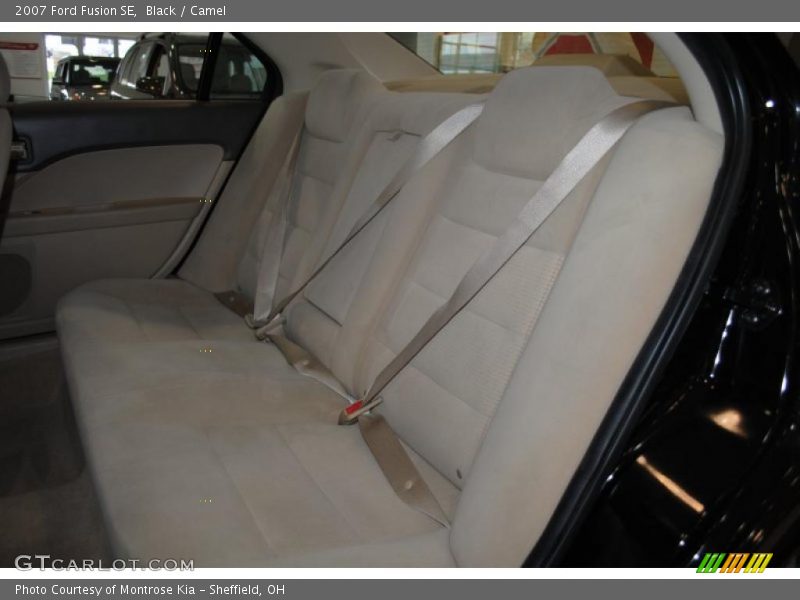 Black / Camel 2007 Ford Fusion SE