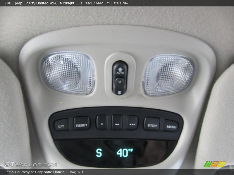 Midnight Blue Pearl / Medium Slate Gray 2005 Jeep Liberty Limited 4x4