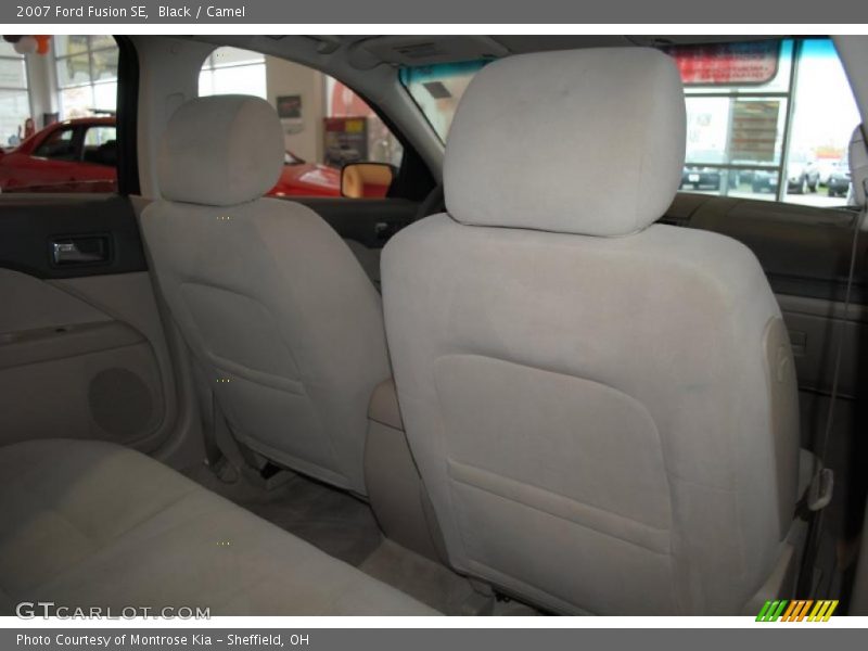 Black / Camel 2007 Ford Fusion SE