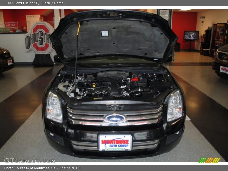 Black / Camel 2007 Ford Fusion SE