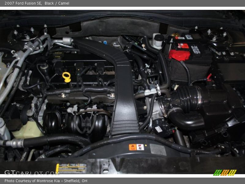 Black / Camel 2007 Ford Fusion SE