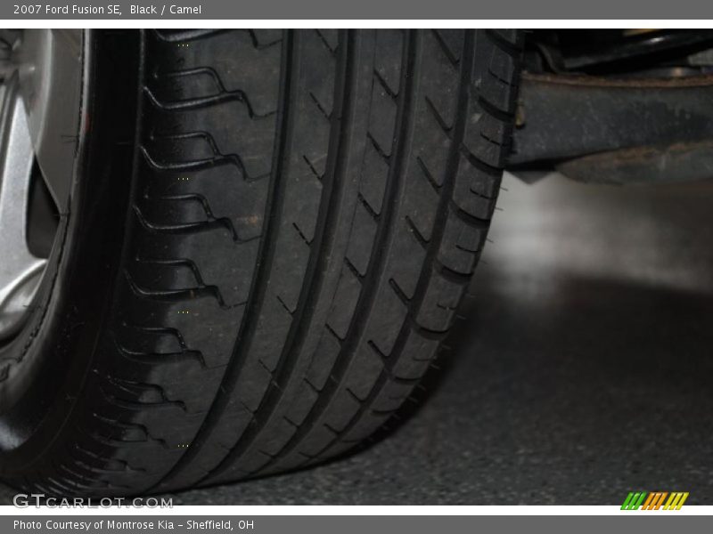 Black / Camel 2007 Ford Fusion SE