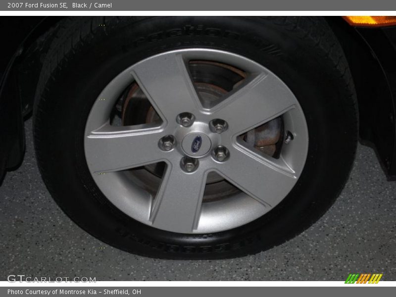 Black / Camel 2007 Ford Fusion SE