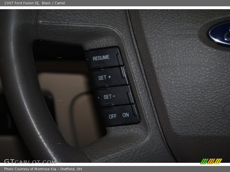 Black / Camel 2007 Ford Fusion SE