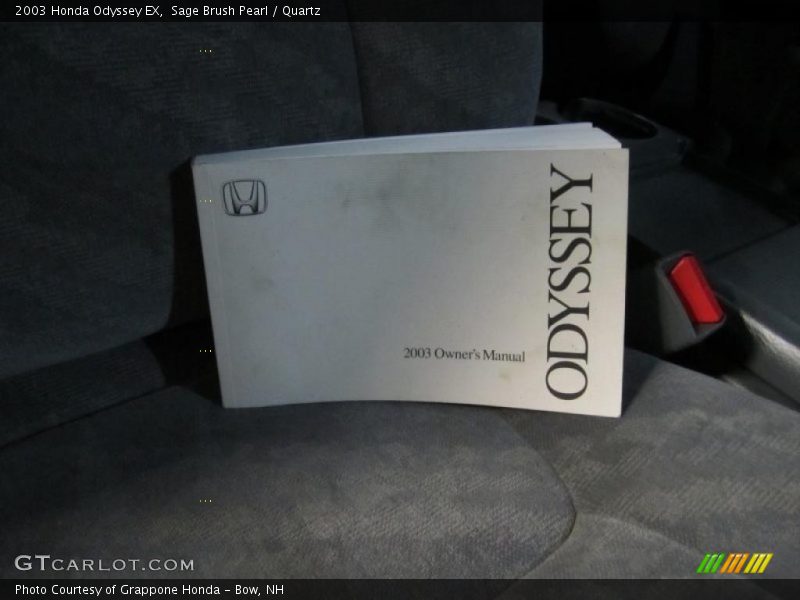 Sage Brush Pearl / Quartz 2003 Honda Odyssey EX