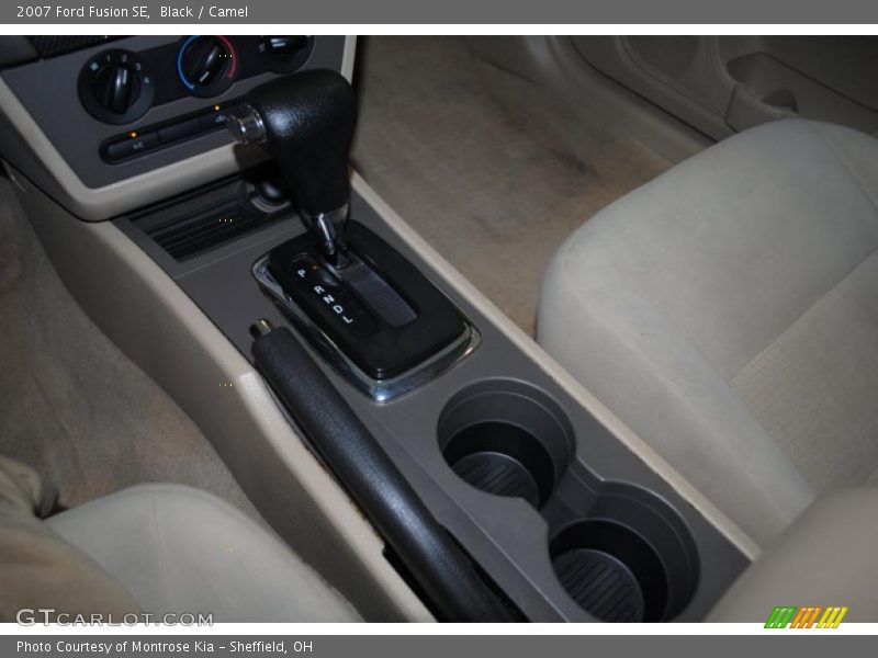 Black / Camel 2007 Ford Fusion SE