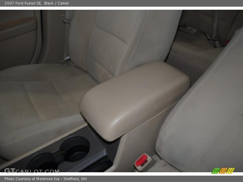 Black / Camel 2007 Ford Fusion SE