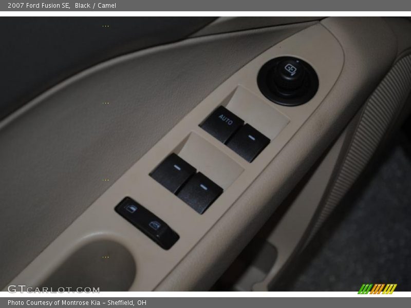 Black / Camel 2007 Ford Fusion SE
