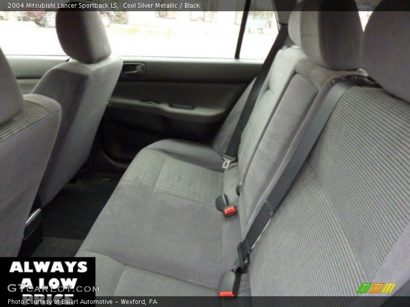 Cool Silver Metallic / Black 2004 Mitsubishi Lancer Sportback LS