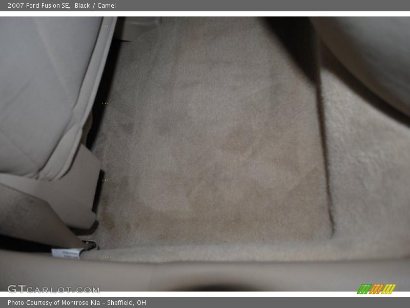 Black / Camel 2007 Ford Fusion SE