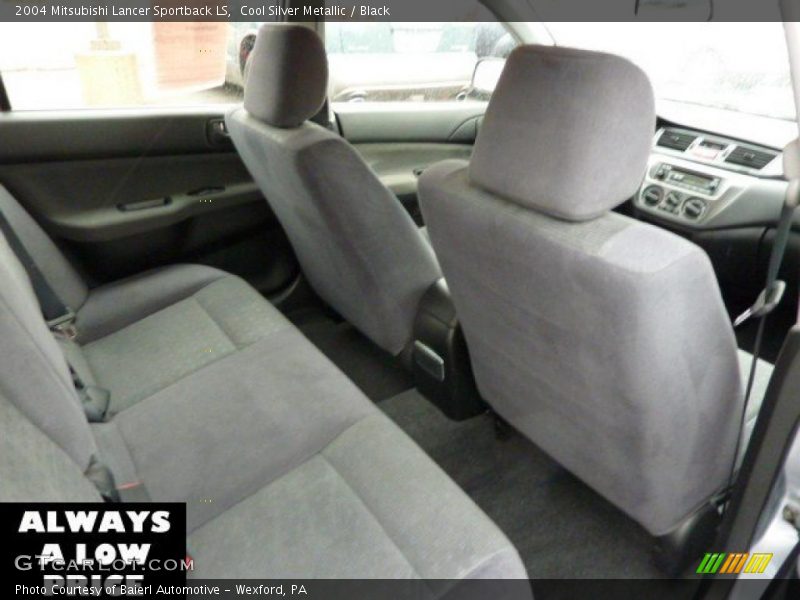 Cool Silver Metallic / Black 2004 Mitsubishi Lancer Sportback LS