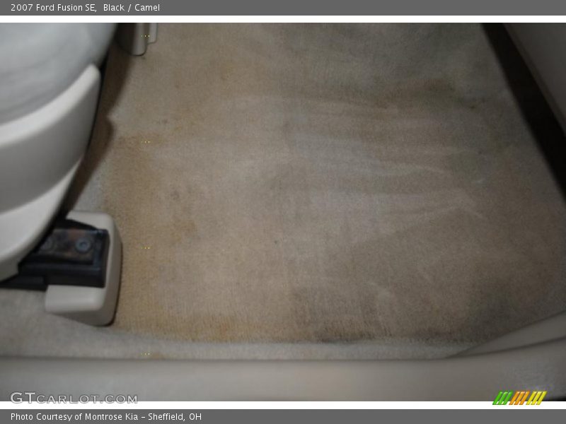 Black / Camel 2007 Ford Fusion SE