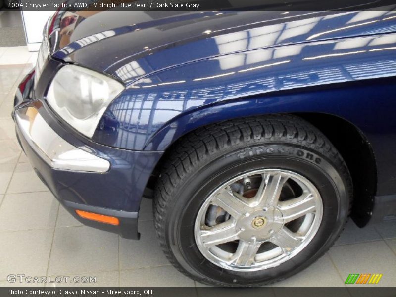 Midnight Blue Pearl / Dark Slate Gray 2004 Chrysler Pacifica AWD