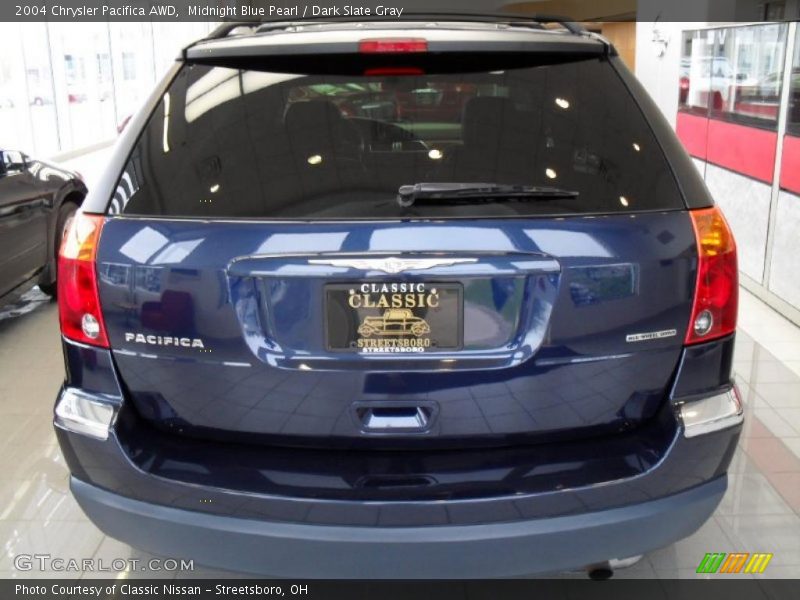 Midnight Blue Pearl / Dark Slate Gray 2004 Chrysler Pacifica AWD