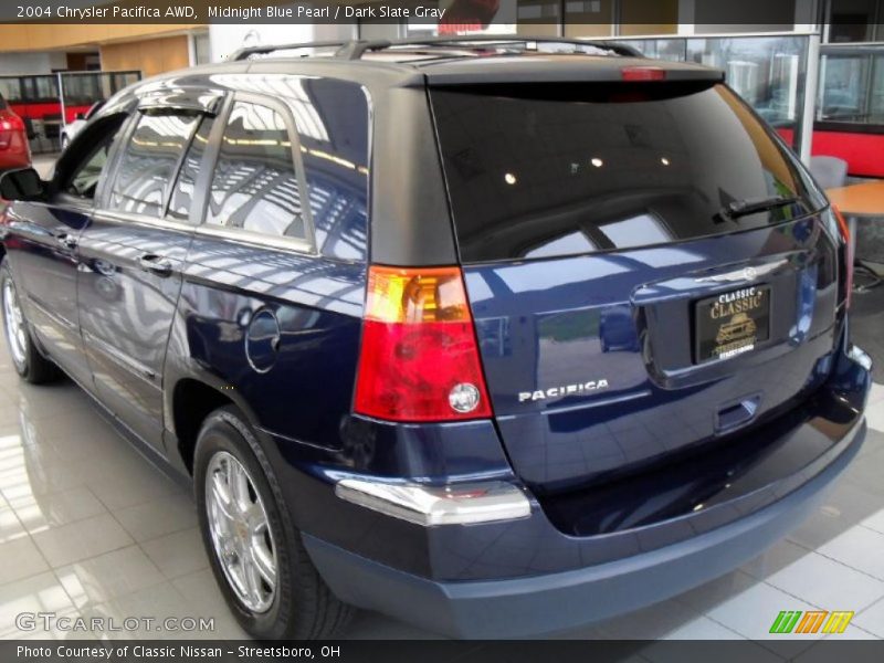 Midnight Blue Pearl / Dark Slate Gray 2004 Chrysler Pacifica AWD