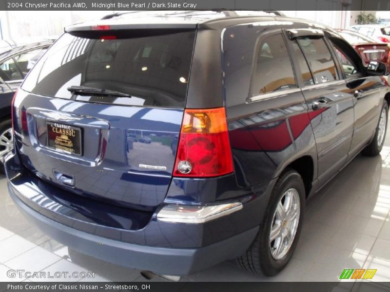 Midnight Blue Pearl / Dark Slate Gray 2004 Chrysler Pacifica AWD