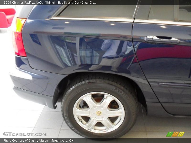 Midnight Blue Pearl / Dark Slate Gray 2004 Chrysler Pacifica AWD