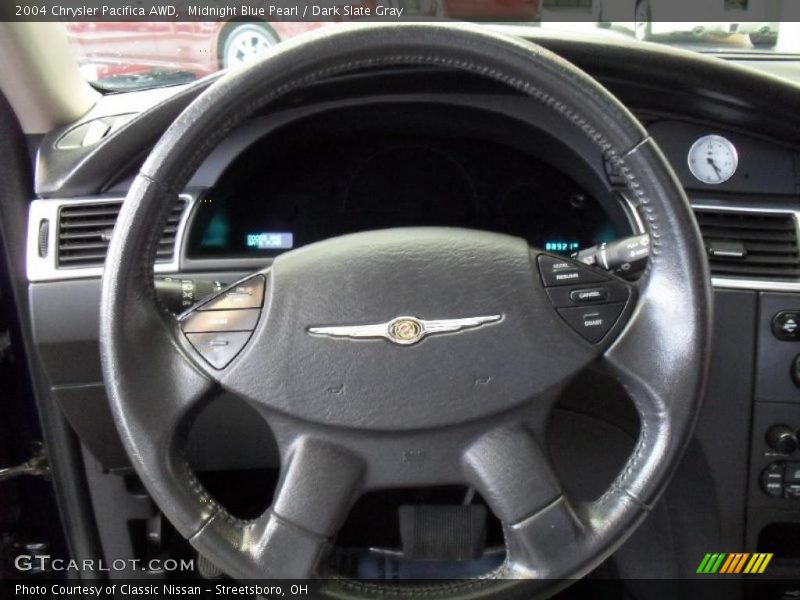 Midnight Blue Pearl / Dark Slate Gray 2004 Chrysler Pacifica AWD
