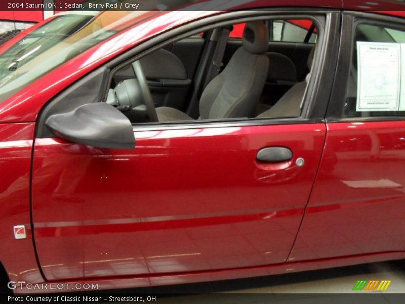 Berry Red / Grey 2004 Saturn ION 1 Sedan